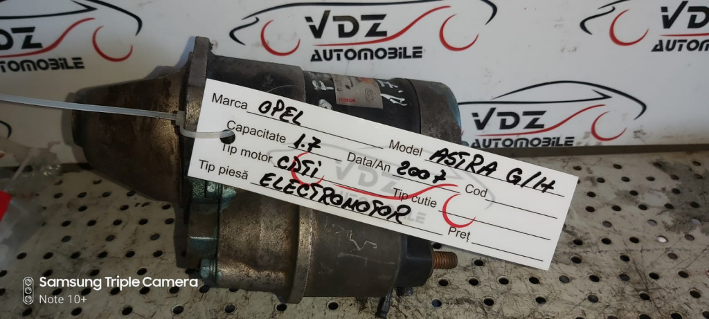 Electromotor Opel Astra H 1.7CDTi An 2007