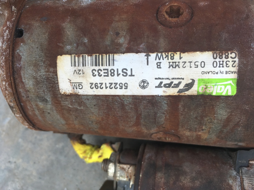 Electromotor Opel Astra J 1.3 CDTI 2010 