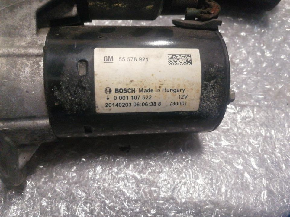 electromotor Opel astra j 1.4 A14xer b14