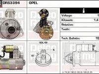 Electromotor OPEL COMBO 71 DELCOREMY DRS3394