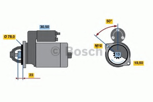 Electromotor # Opel Corsa 1.7 c [f08; f68] cdti mo