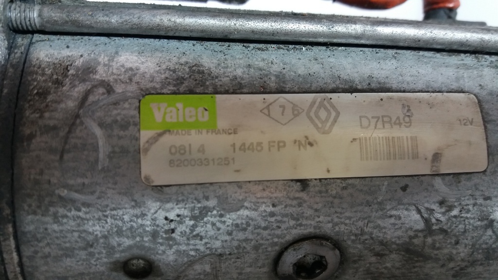 Electromotor Opel Vivaro 1.9 cdti tip mo