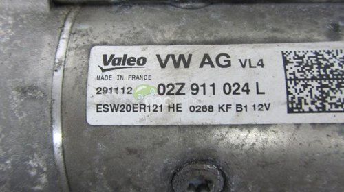 Electromotor Original 1,6Tdi / 2,0Tdi Audi A3 8V Golf VII - 02Z911024L