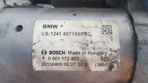 Electromotor original Bosch BMW 3 F34 GT 320d 2.0 163/184/200cp 8571905