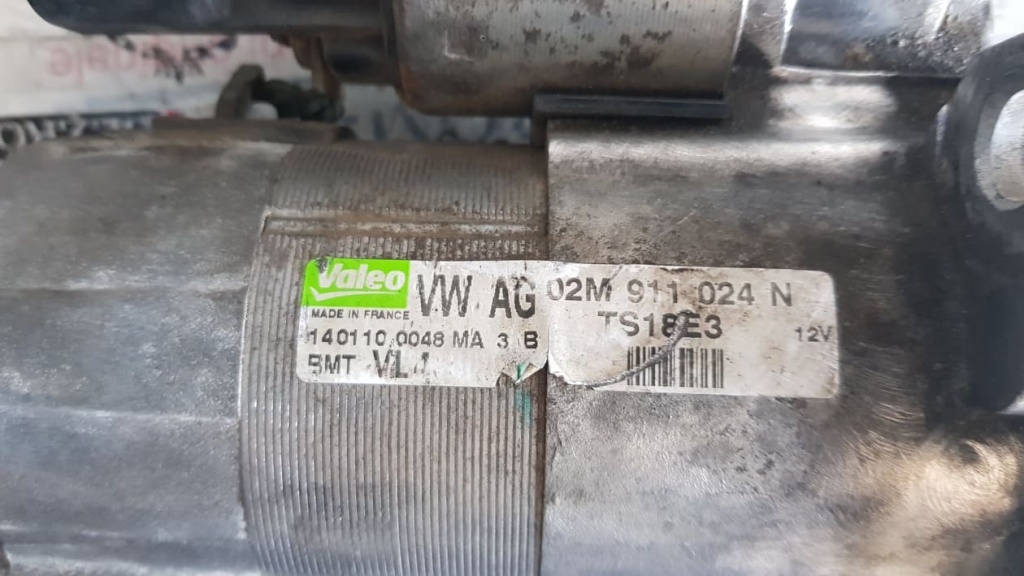 Electromotor original Valeo VW Passat CC