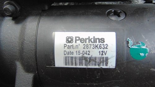 Electromotor Perkins 2873k632