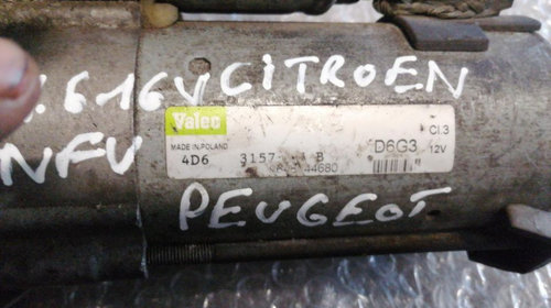 electromotor peugeot citroen 1.6 16v benzina cod motor nfu peugeot 307 1.6 16v citroen c4 1.6 16v