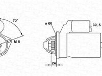 Electromotor PEUGEOT J5 platou sasiu 290L MAGNETI MARELLI 943251403010