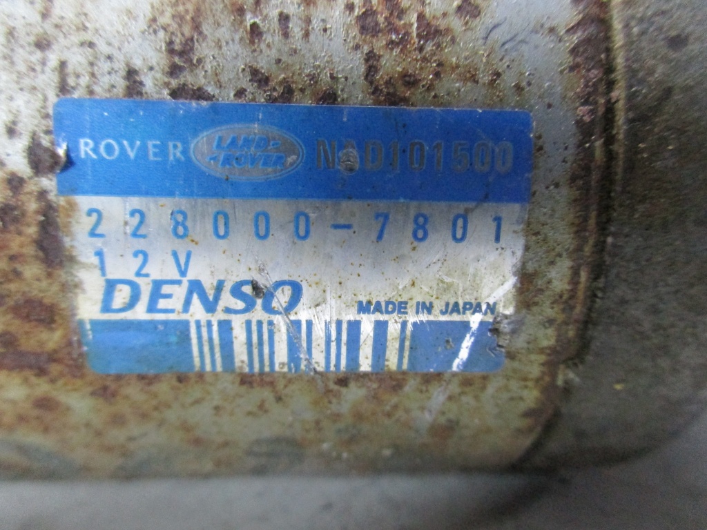 ELECTROMOTOR RANGE ROVER 2.0 COD-228000-