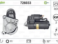 Electromotor RENAULT CLIO I B C57 5 357 VALEO 726033