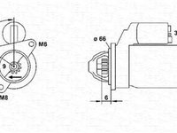 Electromotor RENAULT ESPACE III JE0 MAGNETI MARELLI 943253104010