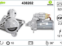 ELECTROMOTOR RENAULT GRAND SCENIC III (JZ0/1_) 2.0 dCi (JZ0L) 2.0 dCi (JZ0Y) 150cp 160cp VALEO VAL438202 2009