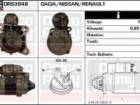 Electromotor RENAULT KANGOO GRAND KANGOO KW0 1 DELCOREMY DRS3948