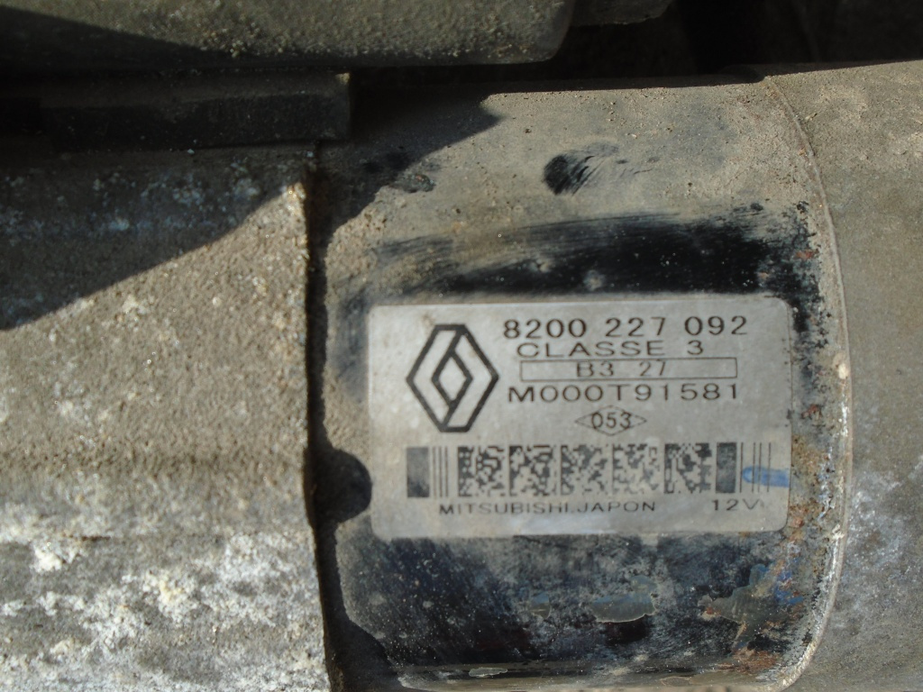 Electromotor renault megane 2 1.5dsl cod