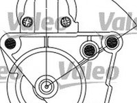 Electromotor RENAULT MEGANE I Classic LA0 1 VALEO 458274