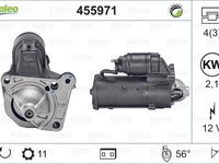 Electromotor RENAULT MEGANE II BM0 1 CM0 1 VALEO 455971