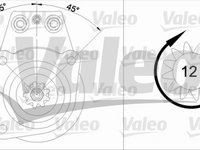 Electromotor RENAULT TRUCKS Kerax VALEO 455502