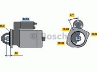 Electromotor RENAULT TRUCKS Midliner BOSCH 0986016220