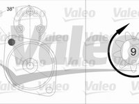 Electromotor SAAB 9-5 YS3E VALEO 458222