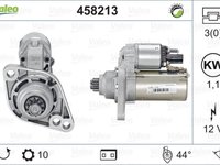 Electromotor SEAT ALTEA 5P1 VALEO 458213