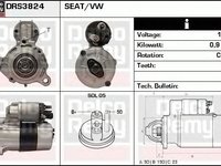 Electromotor SEAT AROSA 6H DELCOREMY DRS3824