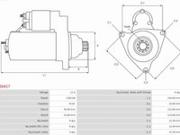 Electromotor SEAT CORDOBA 6K1 6K2 AS-PL S0417