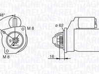 Electromotor SEAT IBIZA I 021A MAGNETI MARELLI 063222908010