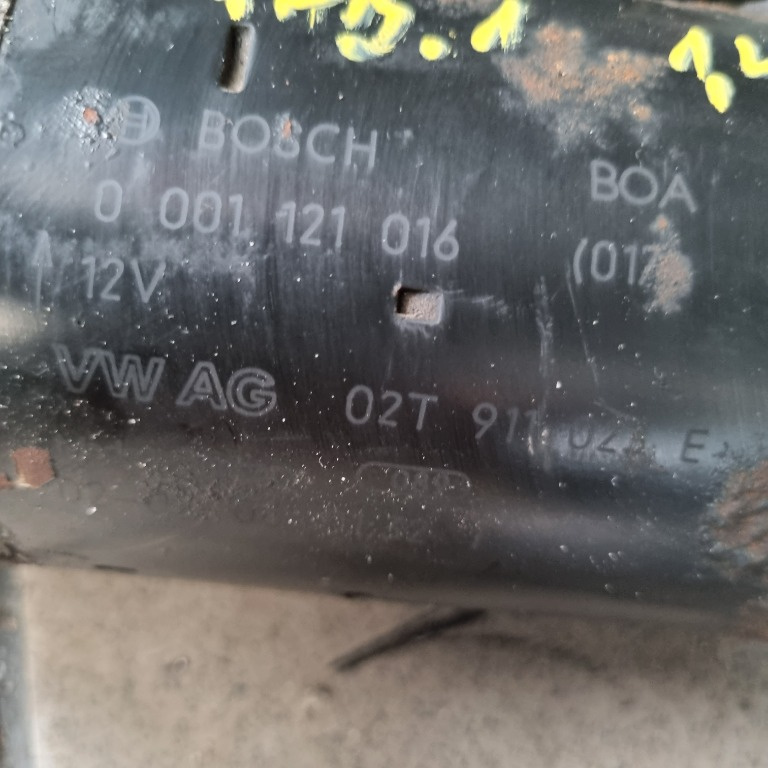 Electromotor Skoda Fabia 1,motor:1.4 /AUB, cod 02T 911 023 E