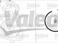 Electromotor SKODA FELICIA I 6U1 VALEO 455977