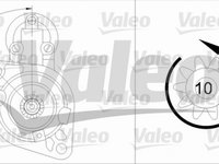 Electromotor SKODA OCTAVIA 1U2 VALEO 455675