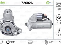 Electromotor SKODA OCTAVIA Combi 1U5 VALEO 726026