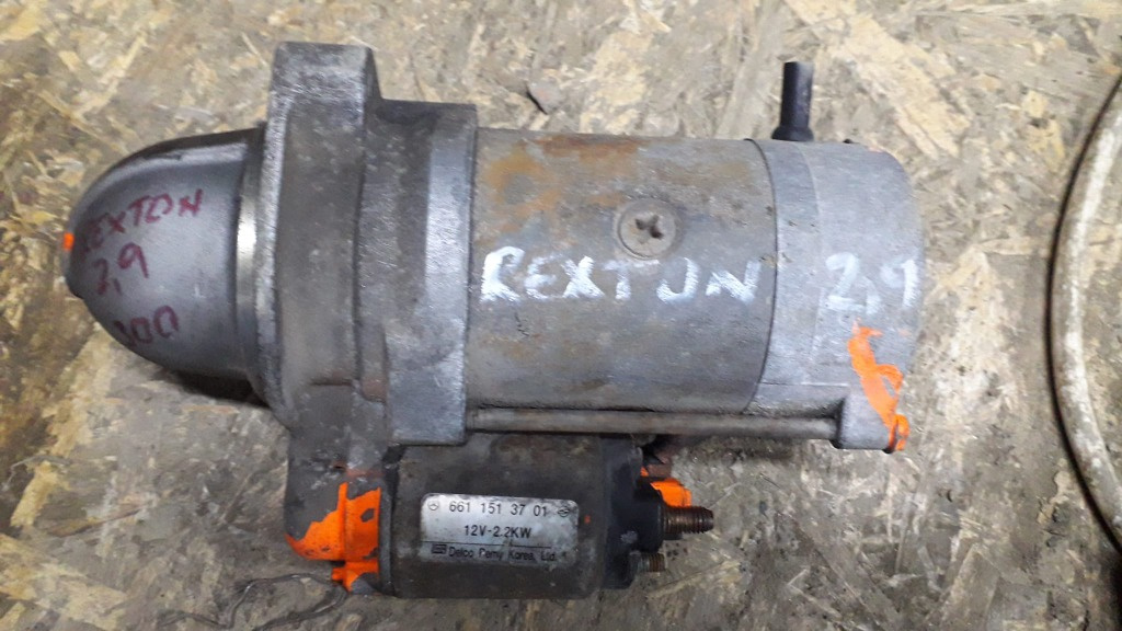 Electromotor SsangYong Rexton 2.9TD 6611513701 10dinti