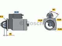 Electromotor (starter) - NOU - fara piesa veche la schimb! - ROVER 25 (RF) - OEM-AUTOSTARTER: S0103 - W02170844 - LIVRARE DIN STOC in 24 ore!!!