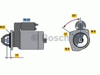 Electromotor (starter) - NOU - fara piesa veche la schimb! FIAT BRAVA (182) - OEM - AS-PL: S3060 - Cod intern: W02260618 - LIVRARE DIN STOC in 24 ore!!!