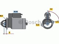 Electromotor (starter) - NOU - fara piesa veche la schimb! SUZUKI VITARA (ET, TA) - OEM - AS-PL: S5016 - Cod intern: W02287319 - LIVRARE DIN STOC in 24 ore!!!