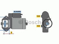 Electromotor (starter) - NOU - fara piesa veche la schimb! RENAULT LAGUNA II (BG0/1_) - OEM - AS-PL: S3085 - Cod intern: W02133038 - LIVRARE DIN STOC in 24 ore!!!