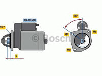 Electromotor (starter) - NOU - fara piesa veche la schimb! LANCIA DELTA Mk II (836) - OEM - AUTOSTARTER: S4027 - Cod intern: W02744365 - LIVRARE DIN STOC in 24 ore!!!