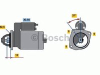 Electromotor (starter) - NOU - fara piesa veche la schimb! FIAT BRAVO I (182) - OEM - AS-PL: S0195 - Cod intern: W02260588 - LIVRARE DIN STOC in 24 ore!!!