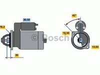 Electromotor (starter) - NOU - fara piesa veche la schimb! VOLKSWAGEN CADDY Mk II (9K9A) - OEM - AS-PL: S9010 - Cod intern: W02167787 - LIVRARE DIN STOC in 24 ore!!!