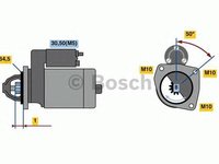 Electromotor (starter) - NOU - fara piesa veche la schimb! RENAULT MEGANE Scenic (JA0/1_) - Cod intern: W20304204 - LIVRARE DIN STOC in 24 ore!!!