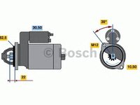 Electromotor (starter) - NOU - fara piesa veche la schimb! SAAB 9-5 (YS3E) - OEM - AS-PL: S0034 - Cod intern: W02132982 - LIVRARE DIN STOC in 24 ore!!!