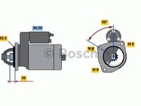 Electromotor (starter) - NOU - fara piesa veche la schimb! PEUGEOT BOXER caroserie (244) - OEM - AS-PL: S0064 - Cod intern: W02213893 - LIVRARE DIN STOC in 24 ore!!!