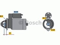 Electromotor (starter) - NOU - fara piesa veche la schimb! OPEL ASTRA G Delvan (F70) - OEM - AS-PL: S0036 - Cod intern: W02170836 - LIVRARE DIN STOC in 24 ore!!!