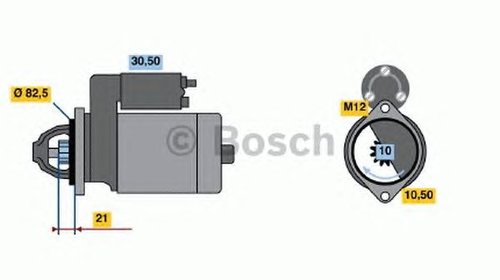 Electromotor (starter) - NOU - fara piesa vec