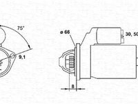 Electromotor SUZUKI JIMNY FJ MAGNETI MARELLI 943251917010