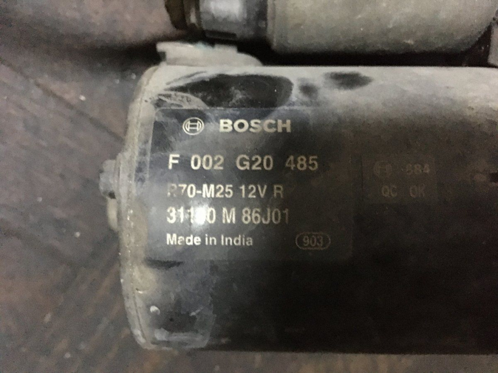 Electromotor Suzuki Swift cod: f002g2048