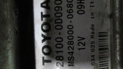 ELECTROMOTOR TOYOTA AVENSIS 1.6I COD- 28100-0D090....