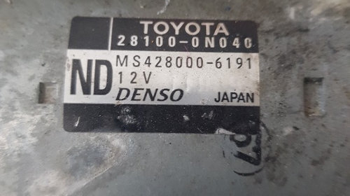 Electromotor Toyota YARIS 28100-0N040