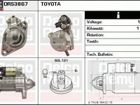 Electromotor TOYOTA YARIS VERSO NLP2 NCP2 DELCOREMY DRS3867