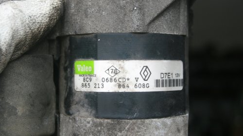 Electromotor VALEO - 865213864608G / D7E1 - Renault Twingo 1.2i